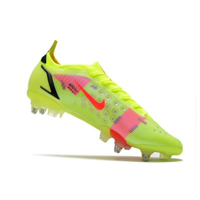 Nike Mercurial Vapor Elite SG Pro Volt Černá Bright Crimson